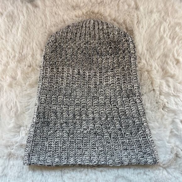 Love Your Melon Heathered Gray Knit Beanie - Picture 3 of 5
